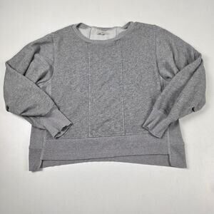 7 For All Mankind Sweater Womens Medium Pullover Crewneck Cotton Blend Casual